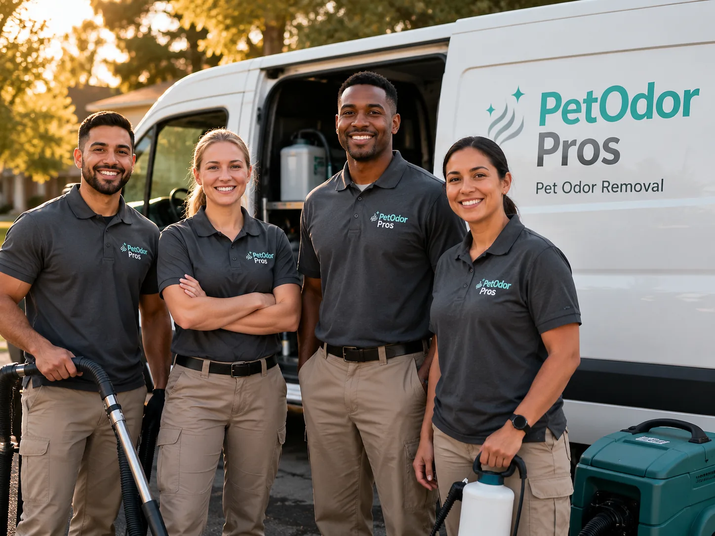 Pet Odor Removal team serving Bowbells, ND